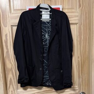 Deva States Cotton Blazer Jacket - Sz Small